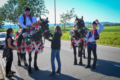 Priprava jizdy kralu Kunovice-5