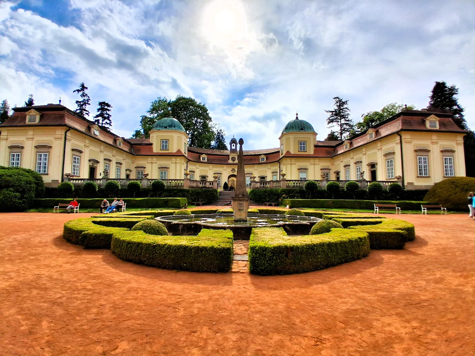 Zámecký park Buchlovice -rododendrony