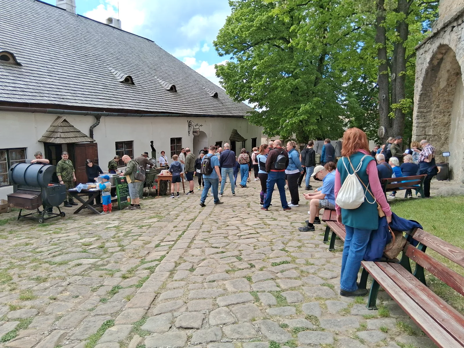 Buchlovské nádvoří