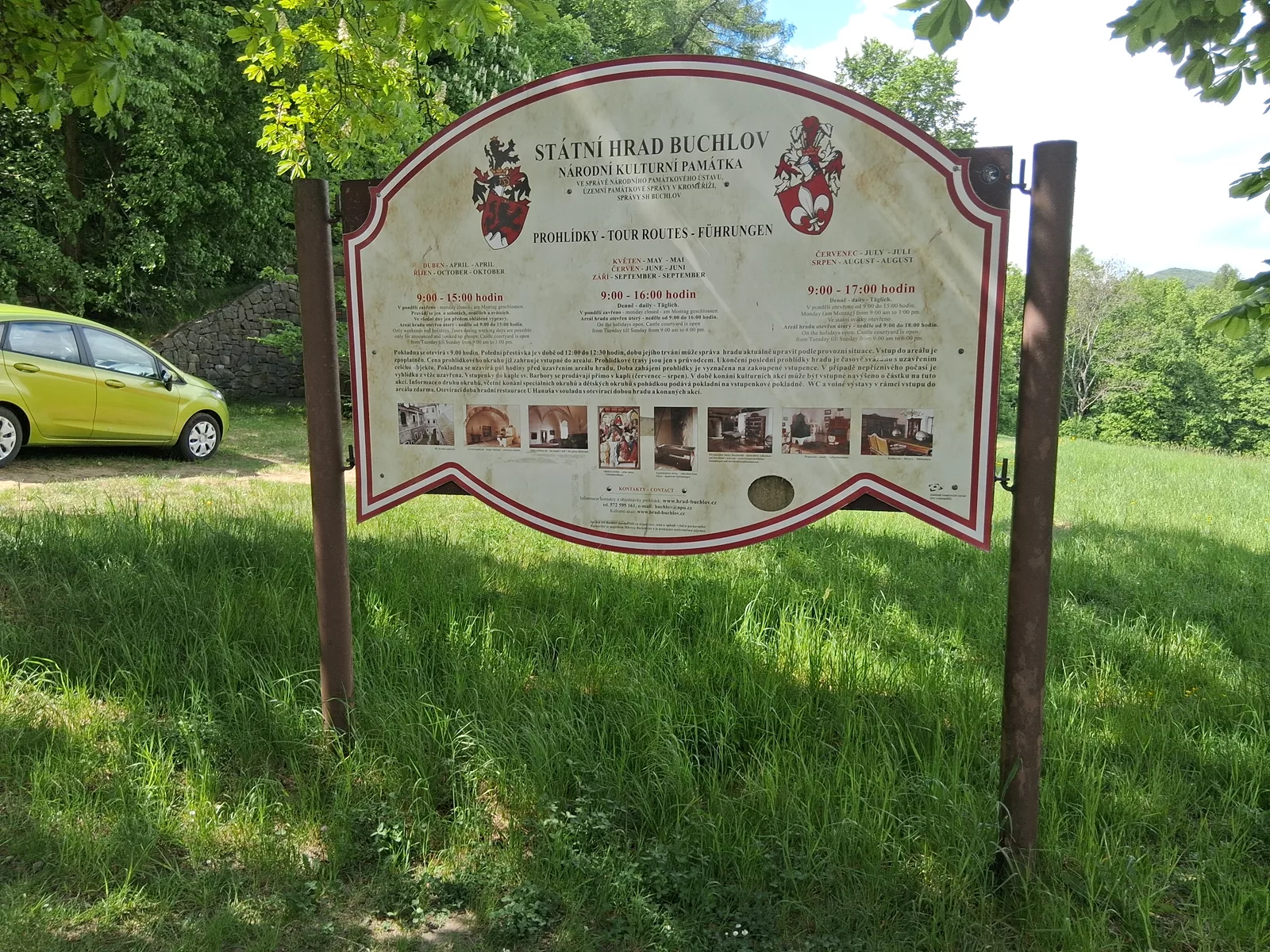 Hrad Buchlov netradičně
