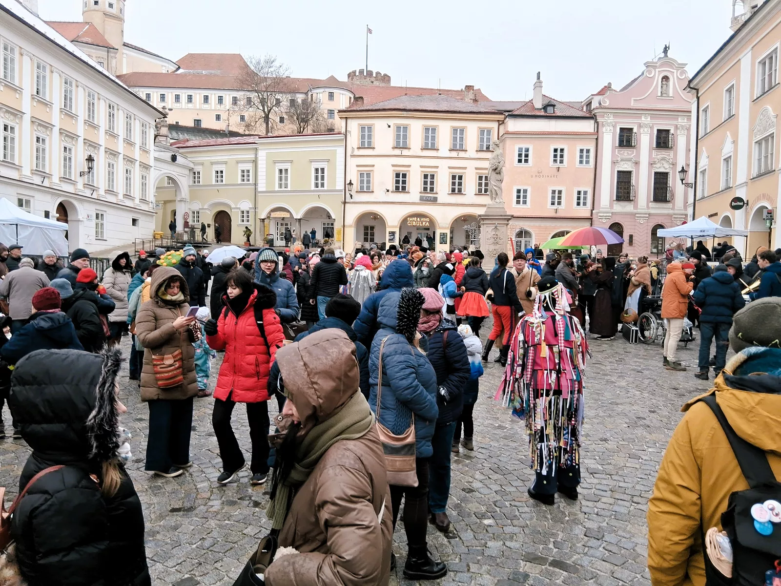 Fašank Mikulov 2026 náměstí Fašank Mikulov 2026 náměstí