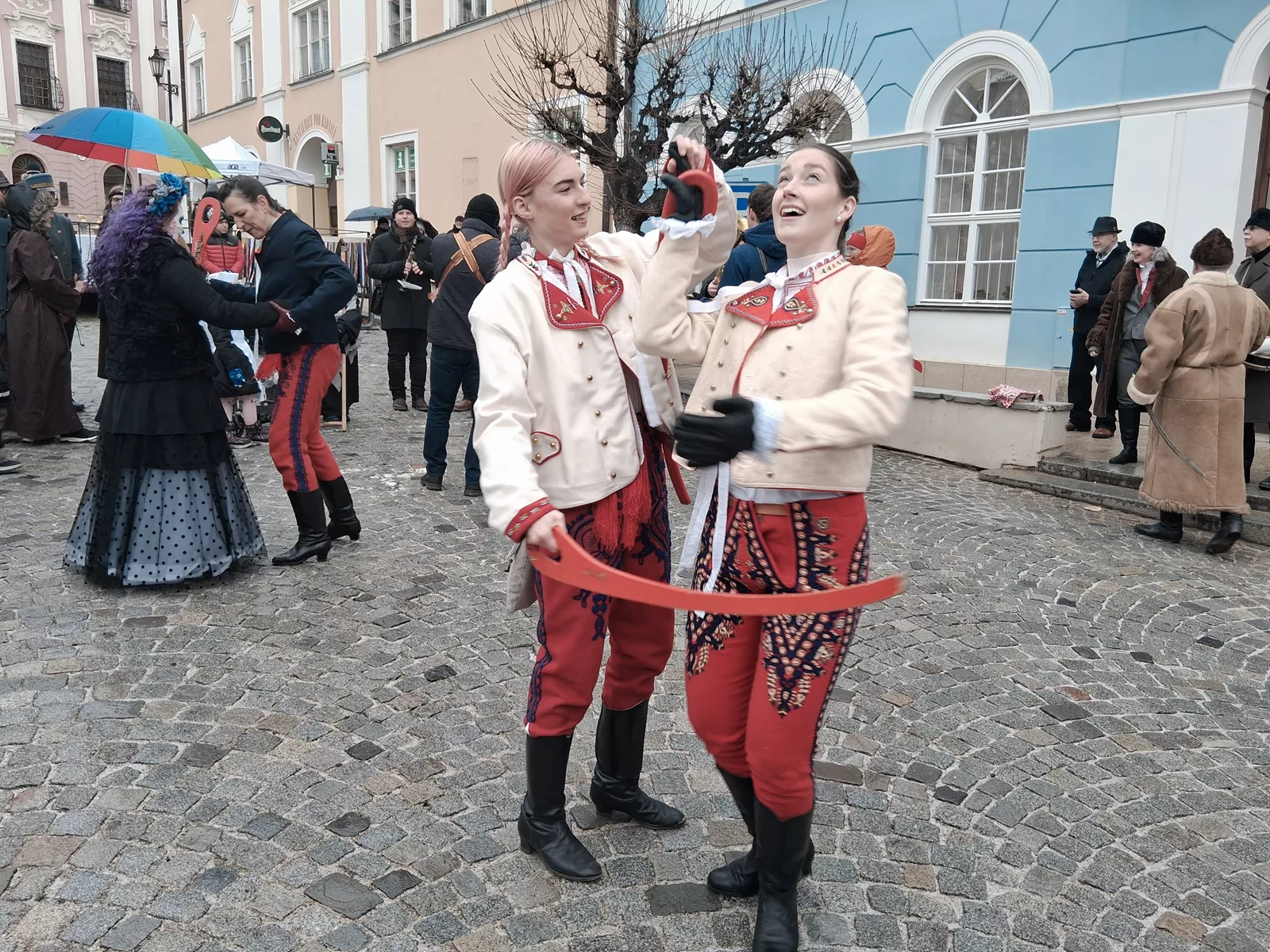 Mikulov Fašank 2026 masky - skupina Mikulov Fašank 2026 masky