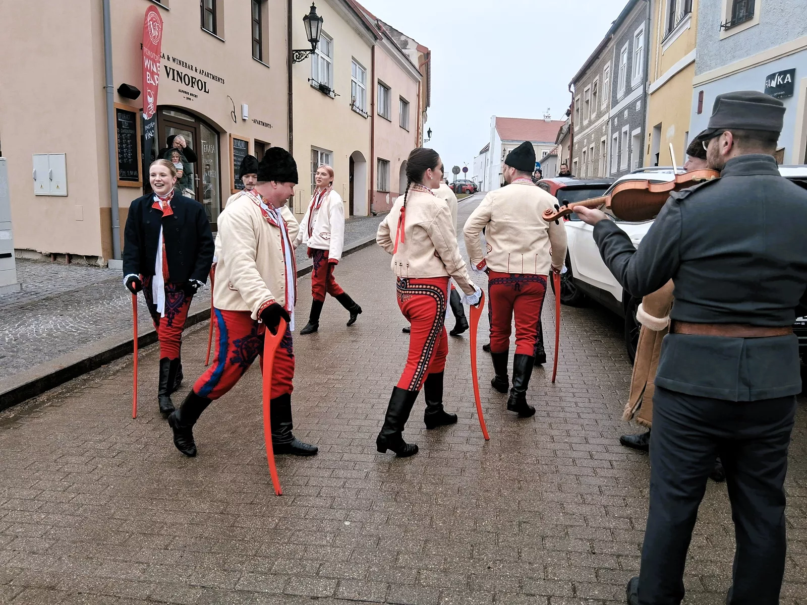 fašank Mikulov tanecnici