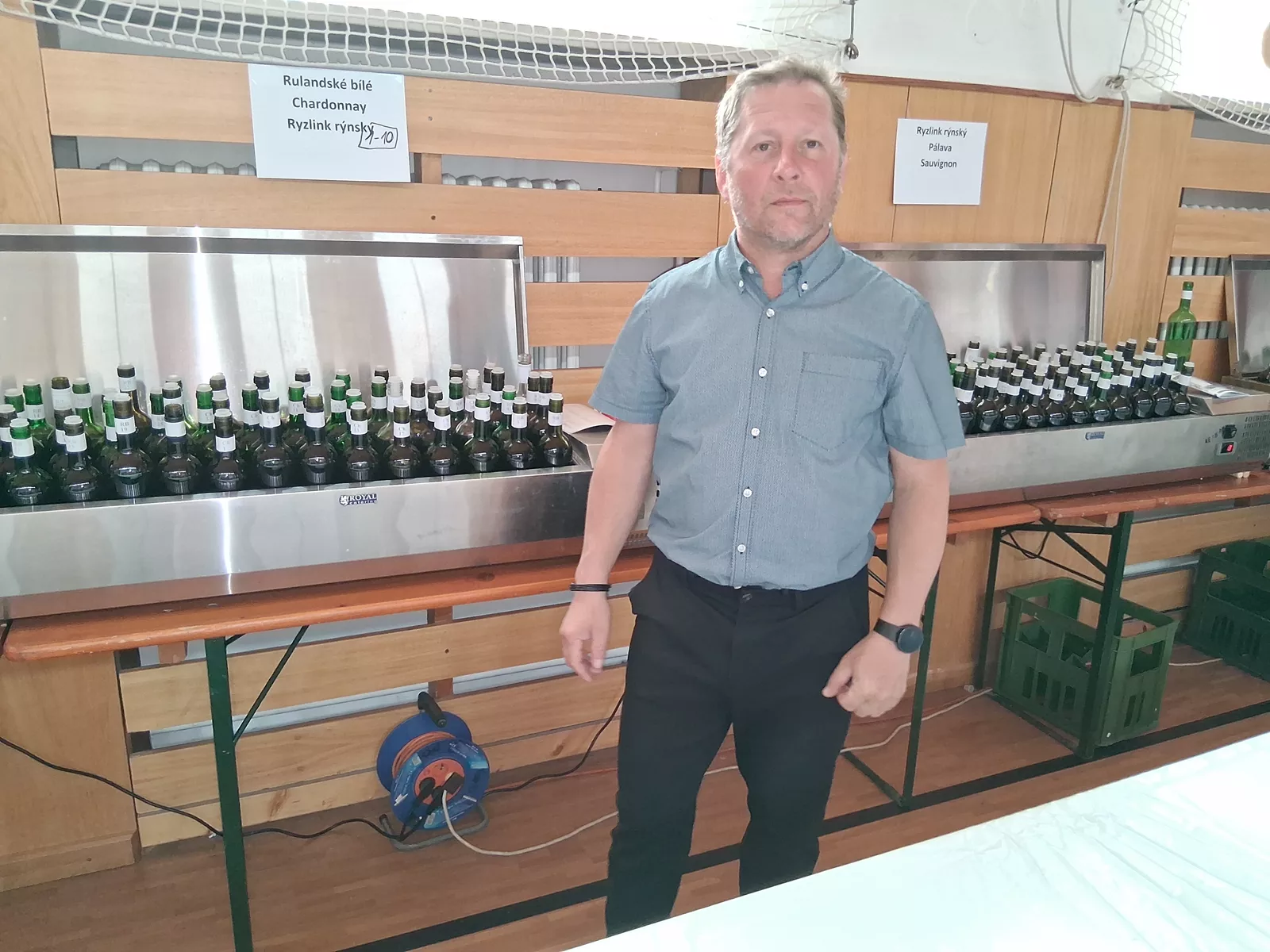 Košt vína v Tusesích