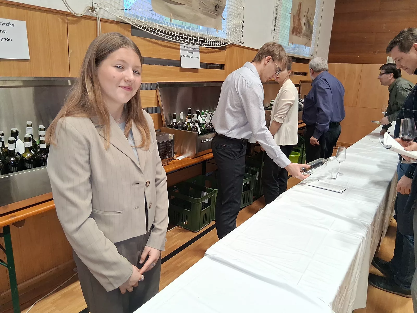 Košt vína Tupesy 2026 nalévání