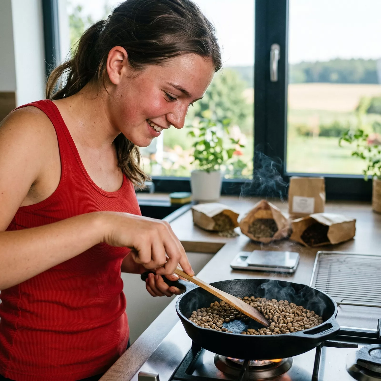 Průvodce domácím pražením kávy