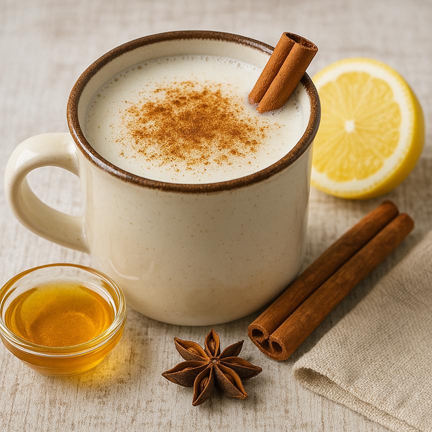 Horke mleko s medem Buchlovice med