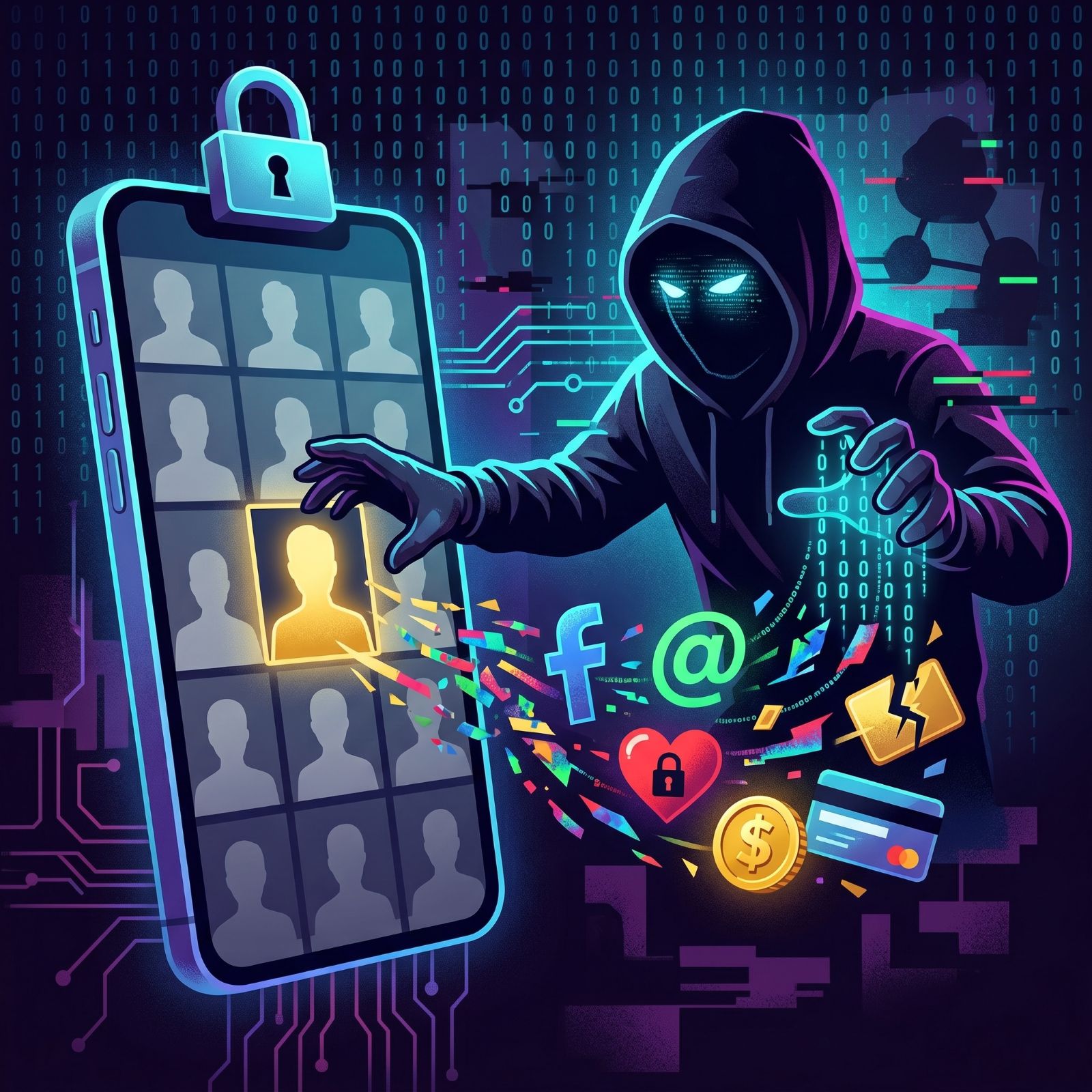 Krádež profilu na sociálních sítích