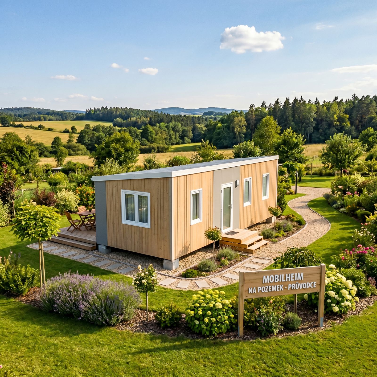 Mobilheim na pozemek