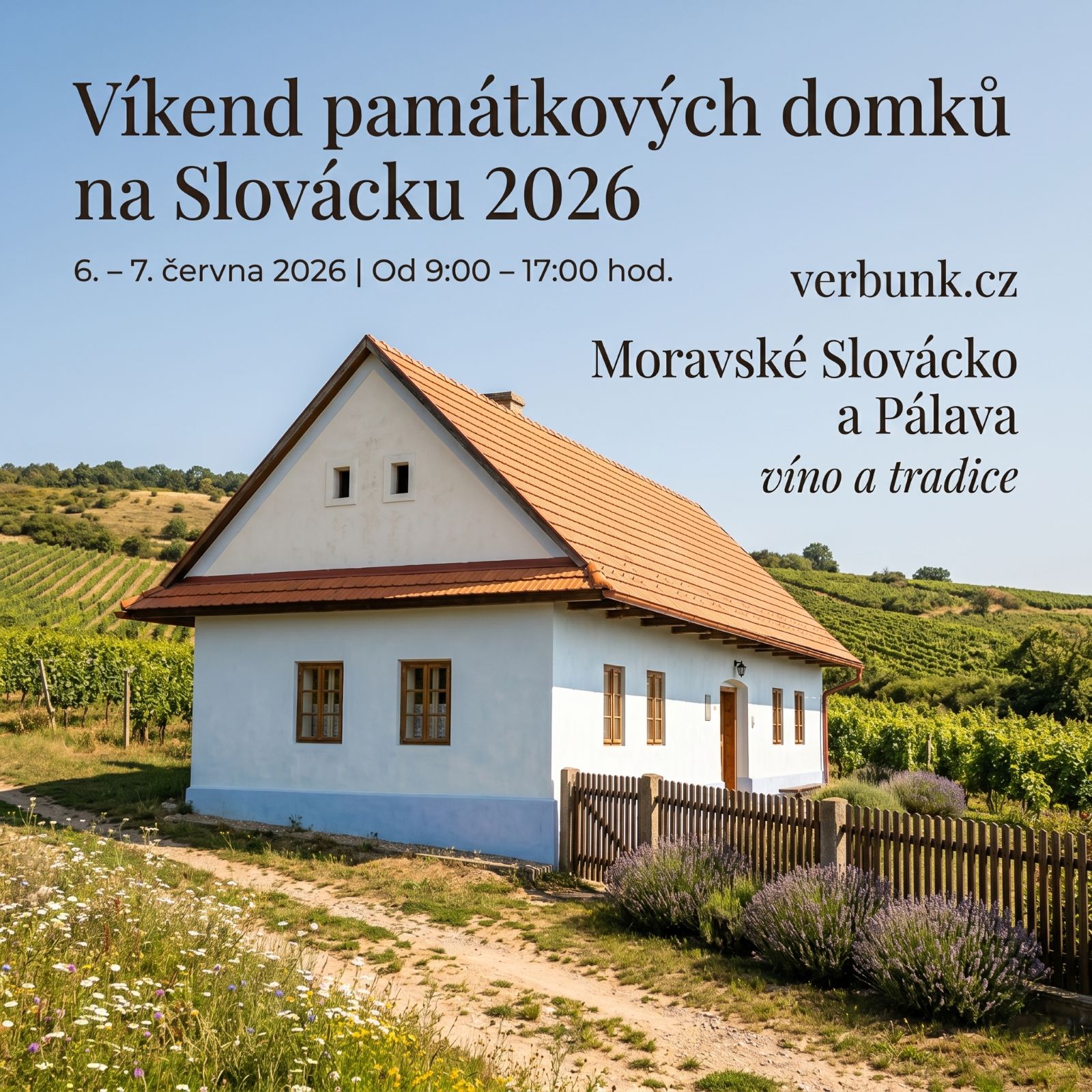 Víkend památkových domků na Slovácku