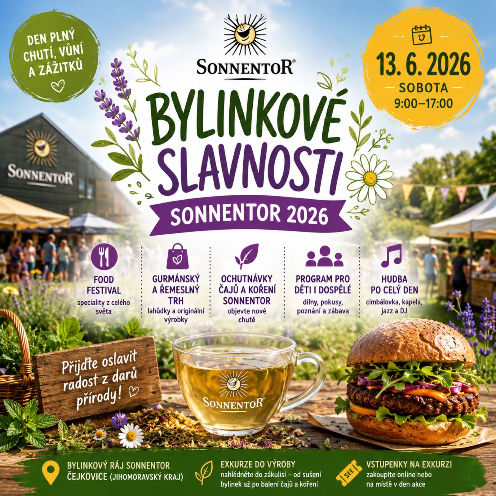 Bylinkové slavnosti Sonnentor 