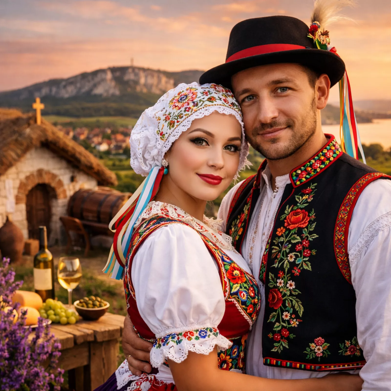 Víno, kroj a pokora